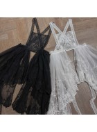 Susin Bone Colored Mass Apron(Reservation/2 Colours/Full Payment Without Shipping)